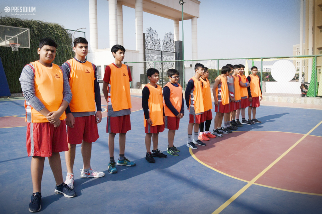 Presidium Gurgaon-57, OUR PRESIDIANS WIN THE INTER-PRESIDIUM BASKETBALL CHAMPIONSHIP